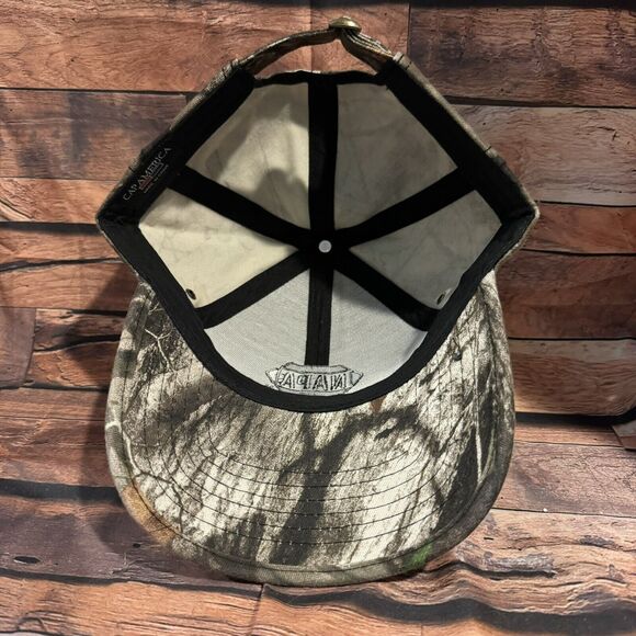 NAPA Filters Hat Cap Distressed Logo Black Camo Adjustable Strapback Trucker - Picture 6 of 6